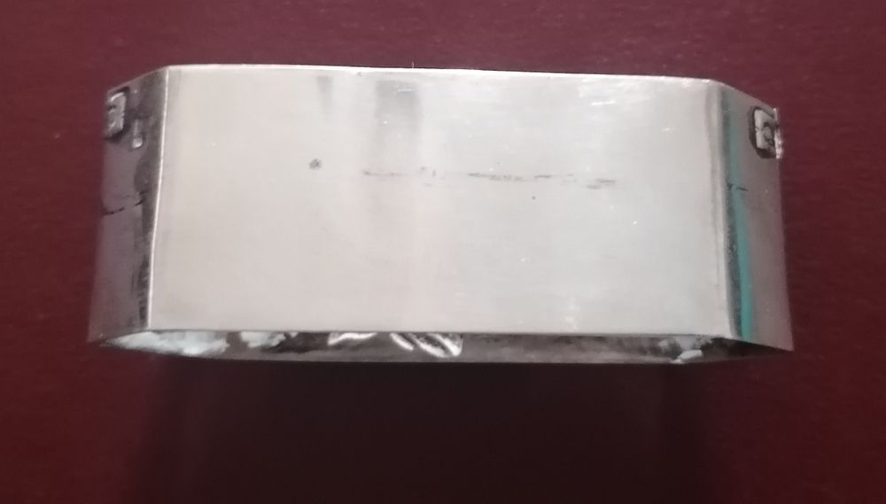 Argola de guardanapo prata