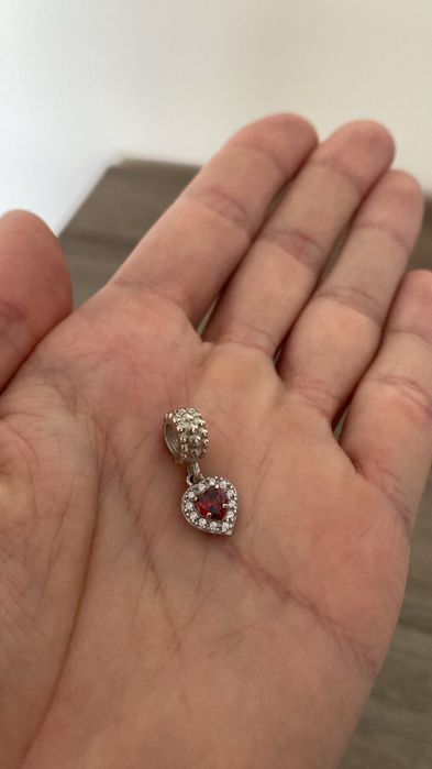 Срібний шарм до браслету Пандора