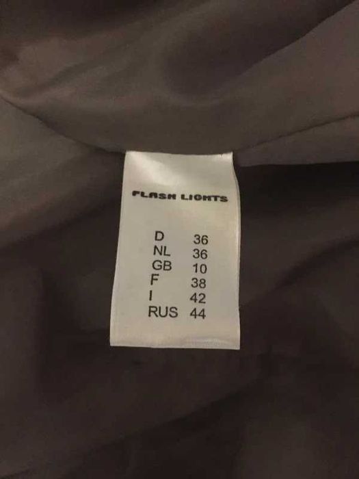 Kurtka parka 36 S Flash Lights cienka jesienna