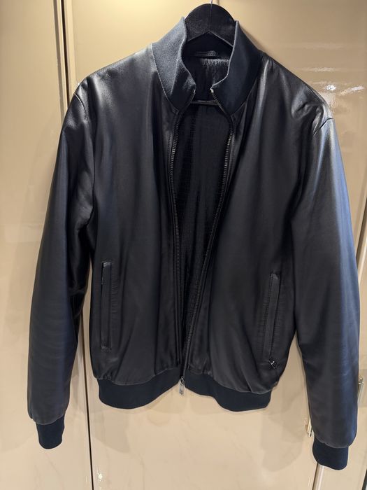 Куртка кожа теленка Dirk Bikkembergs