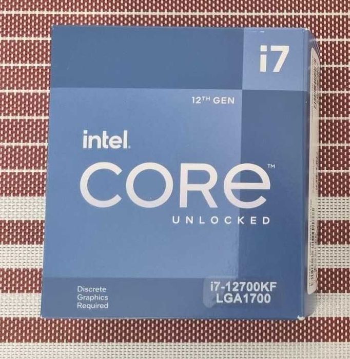 процессор intel core i7 12700kf - купити комп'ютери та