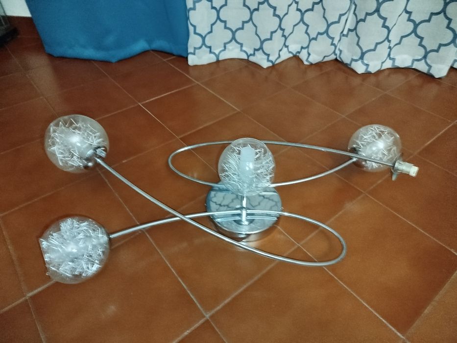 Candeeiro teto globos