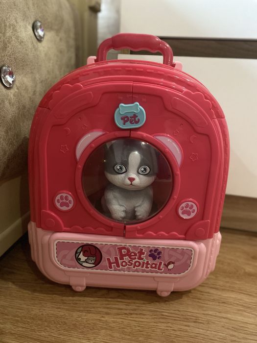 Іграшка Рюкзак 3в1 Лікарня домашніх тварин