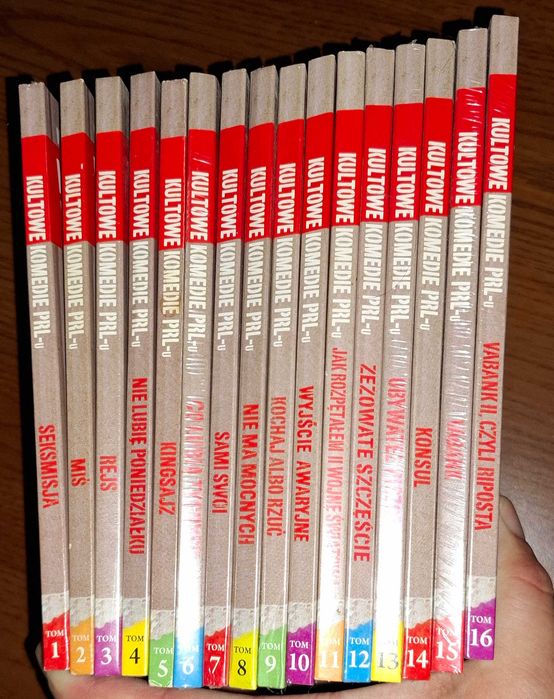 KULTOWE KOMEDIE PRL zestaw 16 filmów na DVD