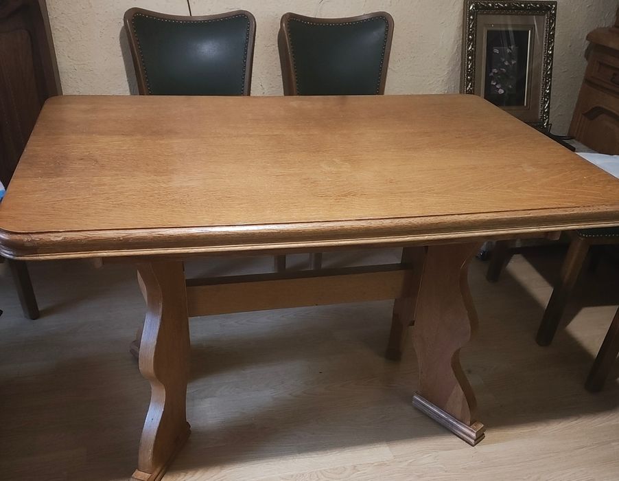 Stół obiadowy rozkładany solidny