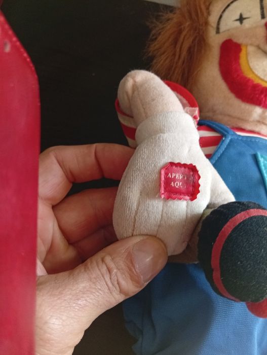 Peluche com música batatoon