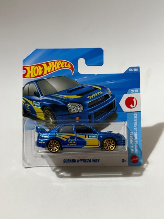 Miniatura Hot Wheels Subaru Impreza WRX