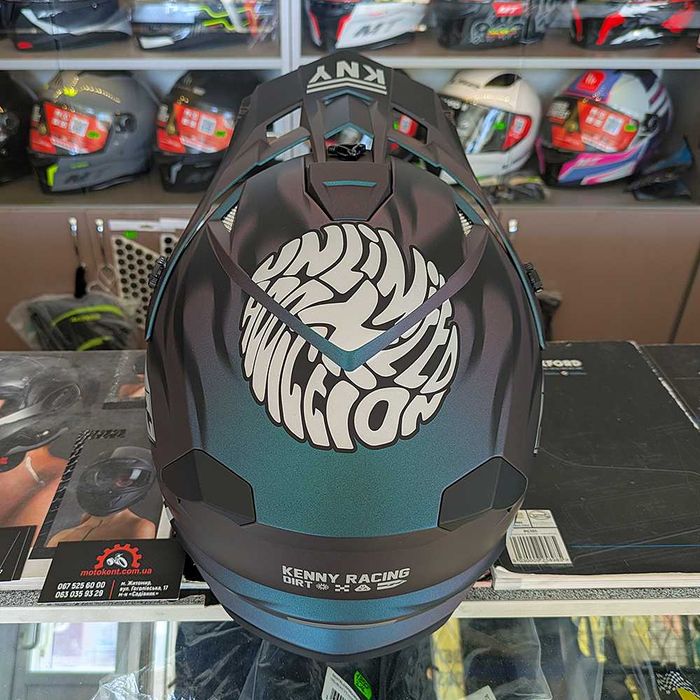 Мото шолом кросовий єндуро Kenny Track Speed мотошолом для мотокросу