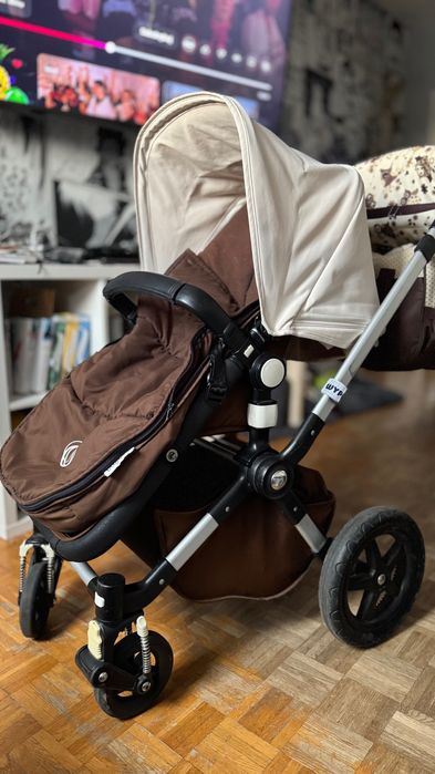 Wózek Bugaboo Cameleon 3 plus + fotelik samochodowy i dodatki