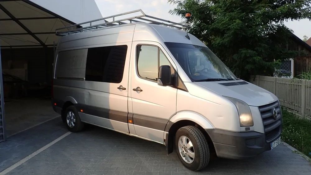 Volkswagen Crafter  Volkswagen Crafter 2.5TDI Manual DMC 3500kg 6 osób Hak Średniak