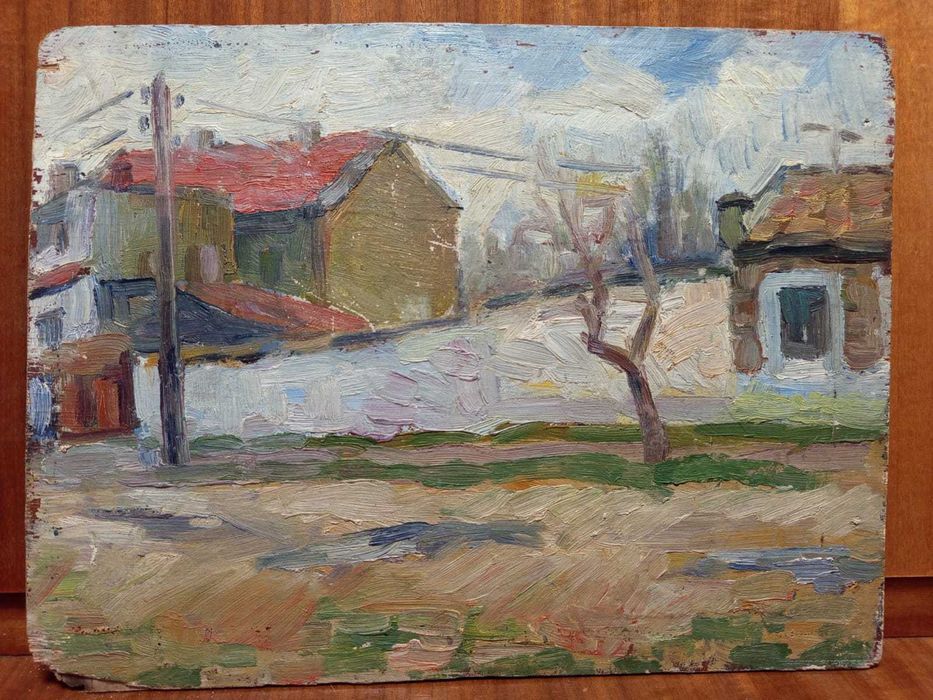 продам старые картины маслом времен СССР