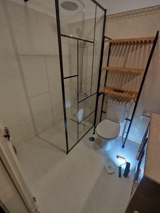 Barramento microcimento