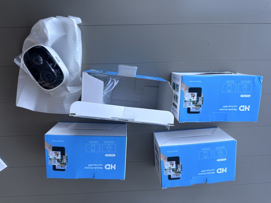 4 cameras witeless à prova de agua wirelless novas