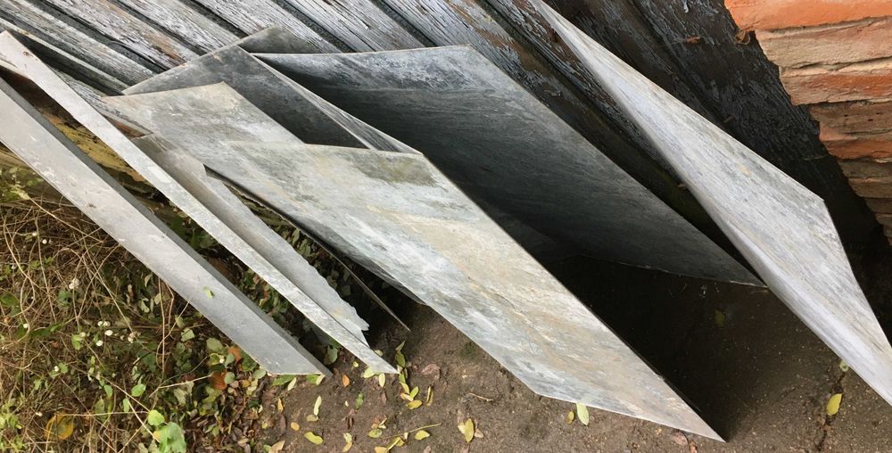 Blacha ocynkowana 6 arkuszy 1 metr x 50 cm
