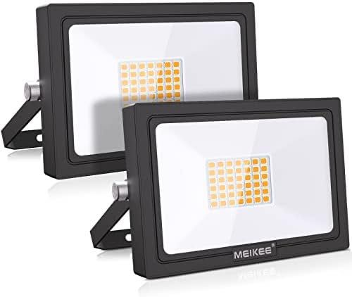 Reflektory zewnętrzne LED MEIKEE 35 W zestaw 2 szt. wodoodporność IP66