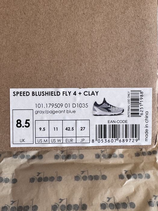 Тенісні кросівки  Diadora Speed Blushield Fly 4 + Clay