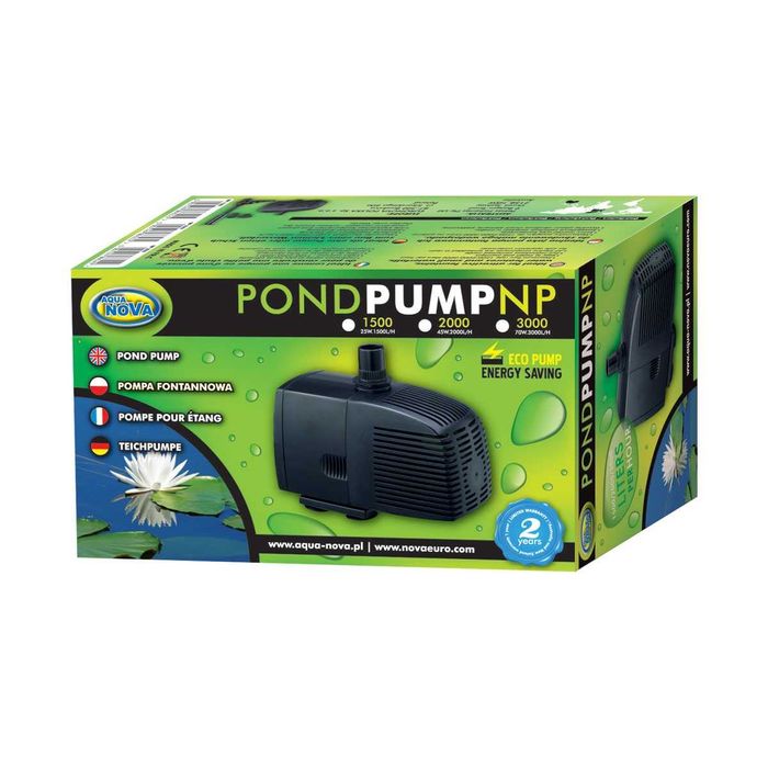 AQUA NOVA Pond Pump NP-2000 - Pompa fontannowa do oczka wodnego