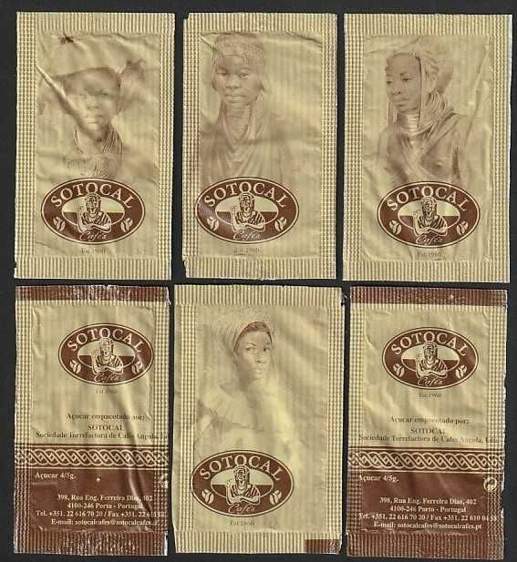 Sugar Packages - Sotocal 2023. African Costumes Series "Cream"