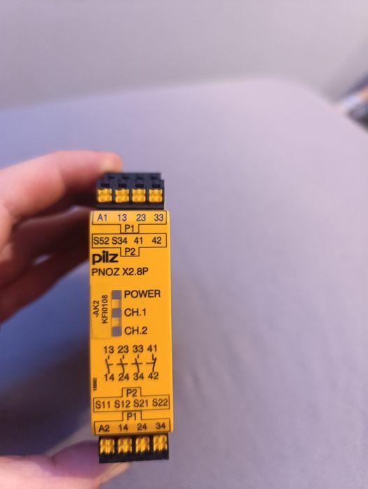 Przekaźnik sterownik moduł pilz pnoz x2.8p