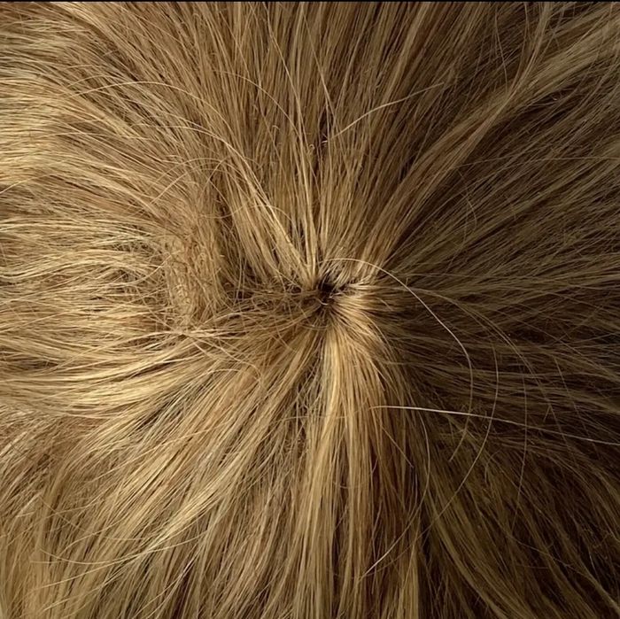 Peruka złoty blond