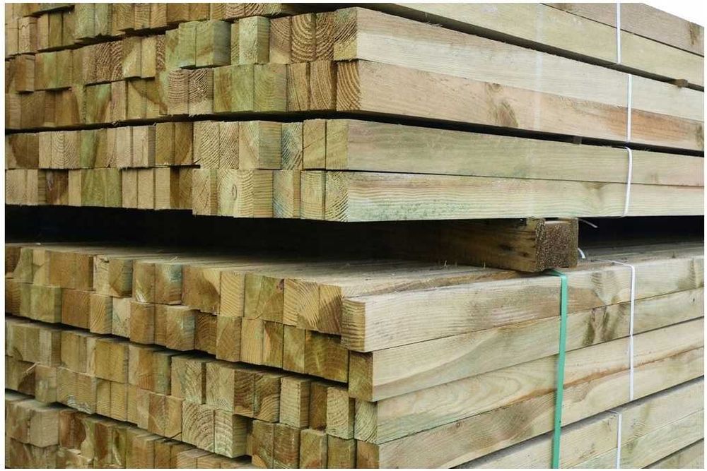 Kantówka Legar 4x6 Łata Dachowa 4m Impregnowana Ciśnieniowo Wieźba