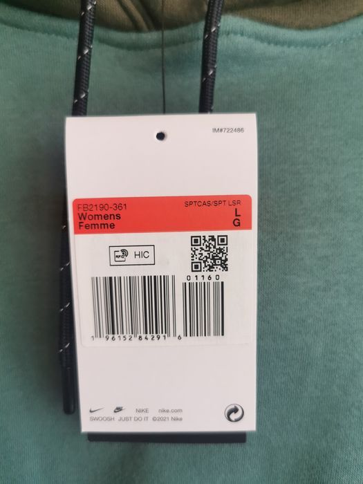 Damska bluza z kapturem Nike Utility Fleece L