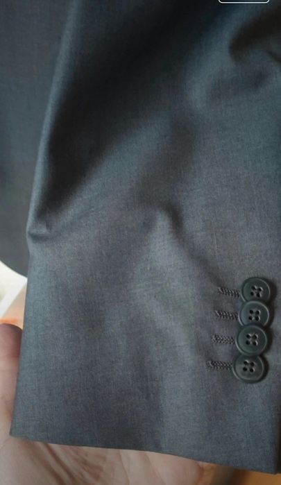 Fato cinza Suits Inc
