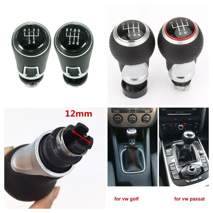 Manete Alavanca Punho mudanças Volkswagen Golf Audi Seat Skoda Passat