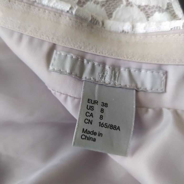 Vestido (cai-cai) branco em renda