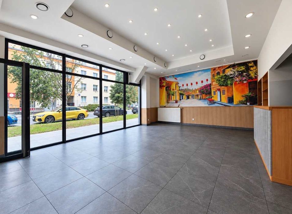 Lokal 97 m² | Witryny | Parter | Parking | Wola