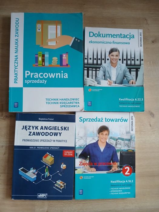Książki do profilu technik handlowiec