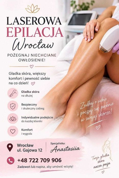 Epilacja laserowa Wroclaw