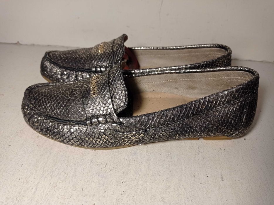 mokasyny skórzane Carinii