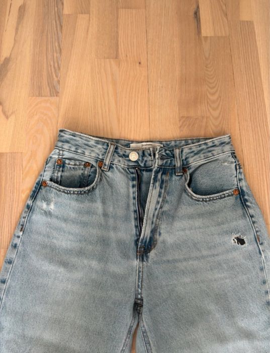 Spodnie Jeansowe Jeansy stradivarius straight