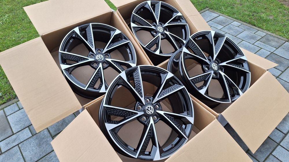 Nowe Alufelgi 5x112 R18 Audi A3 A4 A6 A7 Q3 Q5 Skoda Superb Vw Golf
