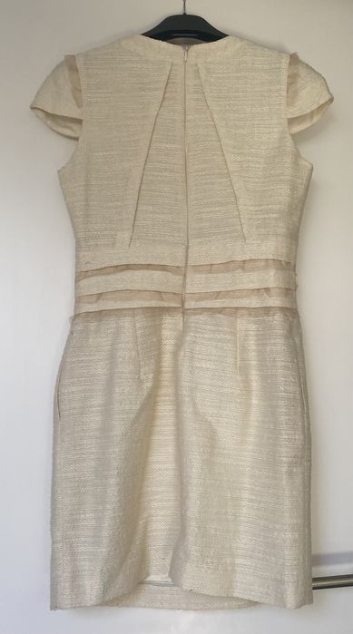 Vestido festa em tons pérola novo