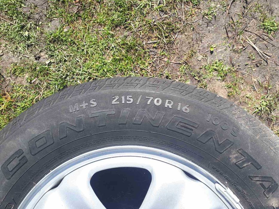 продам колеса Continental Cross Contact 215/70 R16 з дисками
