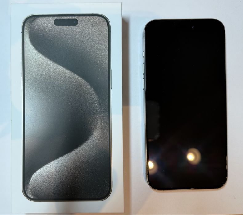 iPhone 15 Pro Max, Natural Titanium, 256GB