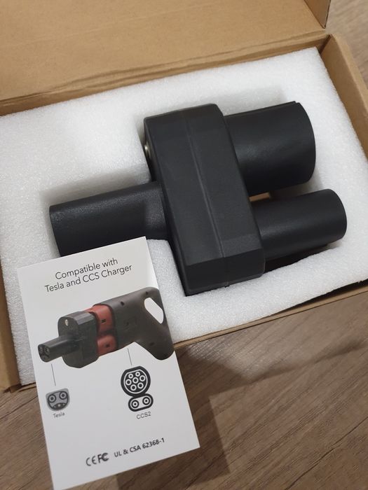 Перехідник CCS2 для Тесла Америка