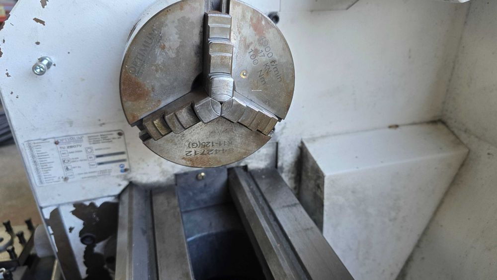 Torno Optimum TU 2807V Alimentação: 230V com Torreta Isofix – 2019