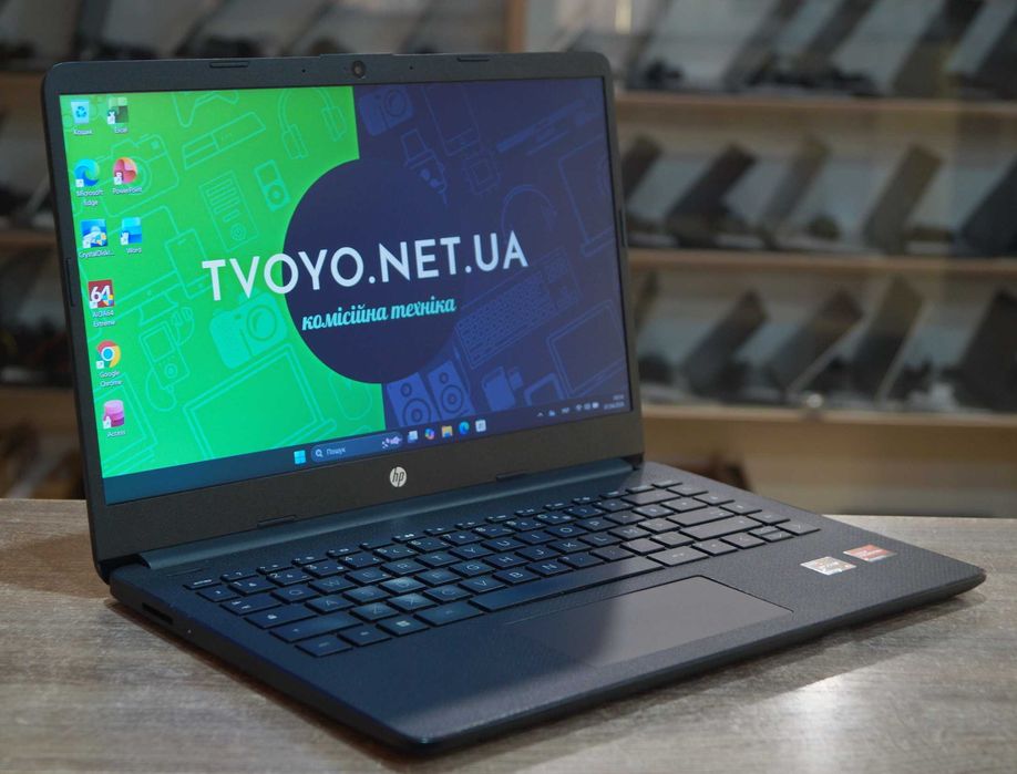 ГАРАНТІЯ HP (FullHD/AMD Ryzen 5 5500U/RAM 16ГБ DDR4/SSD 512ГБ)TVOYO