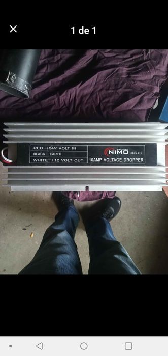 Transformador de 24v para 12 v