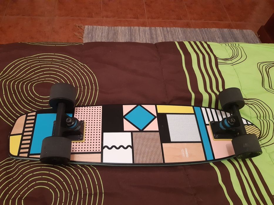 Longboard Oxelo maple wood