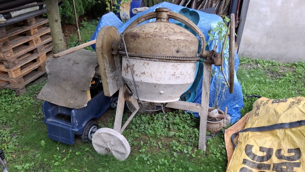 Betoniarka, solidna, 3 fazy