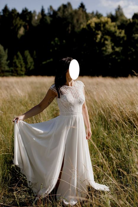 Suknia ślubna w stylu boho