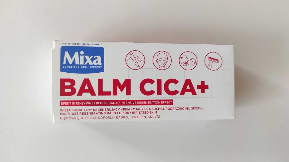 Wielofunkcyjny regenerujący krem kojący Mixa Balm Cica+