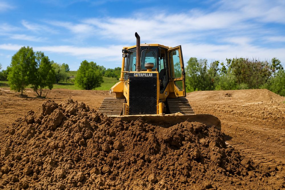 Послуги бульдозера CAT D5 Київ та область