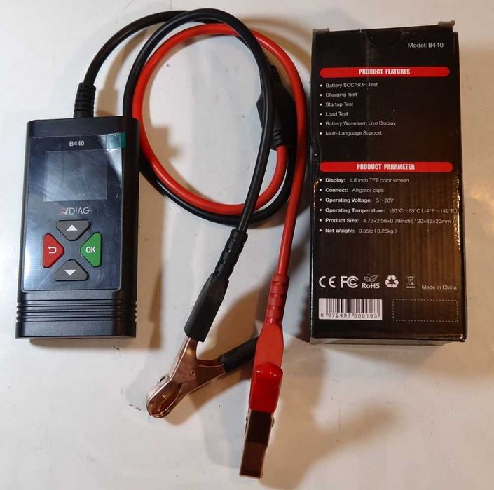 Tester akumulatorów B440