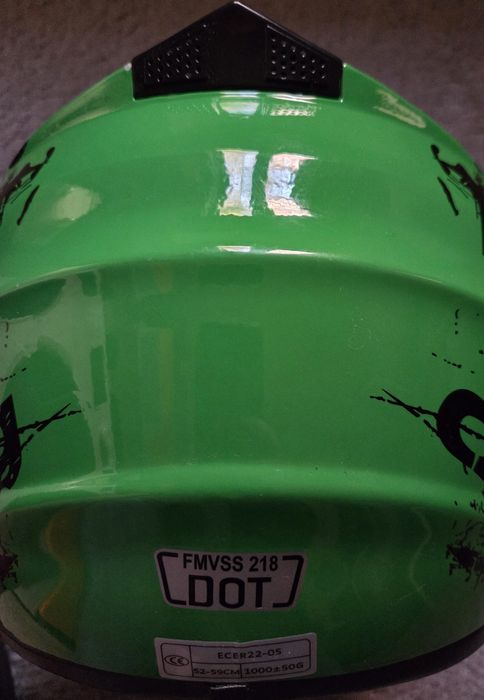 Kask Motocyklowy Cross Enduro MTB,rozmiar:52-59cm