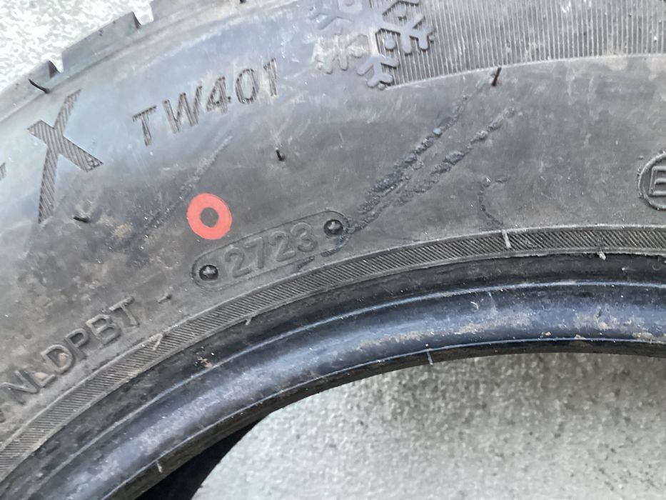 TRIANGLE 195/65r15  2szt opony zima zimowe 6.8mm 2023r